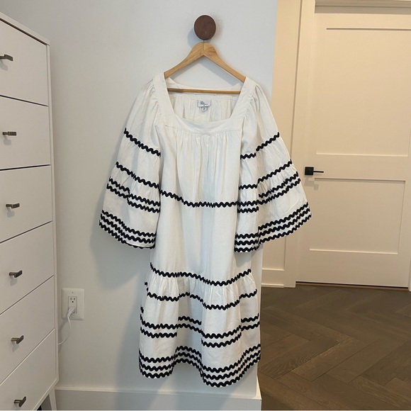 Lisa Marie Fernandez x Target collab black and white summer dress - Picture 3 of 5